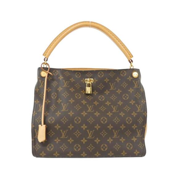 LOUIS VUITTON Gold Monogram Shoulder Bag - Picture 1 of 8